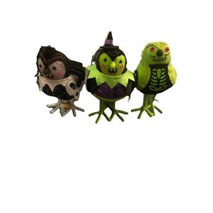 3 Target Hyde & EEK Halloween 2024 Featherly Friends Bird X-Ray,Skitter, Spellma